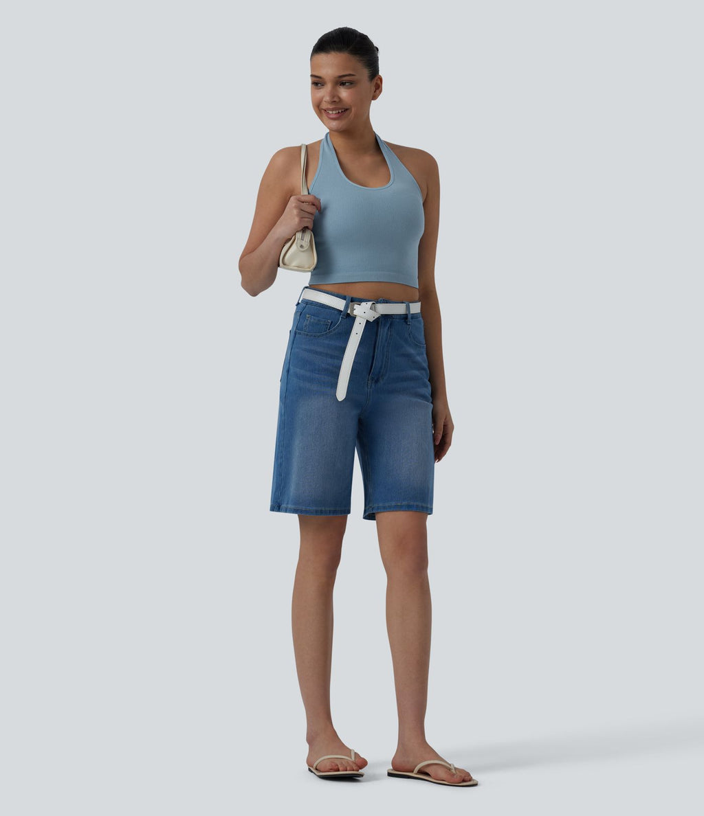 OneForm Débardeur décontracté court dos nu sans couture Seamless Flow
