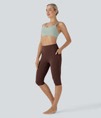 Legging corsaire de yoga gainant taille haute avec poches Halara UltraSculpt™