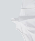 Débardeur décontracté court SoftlyZero™ Airy dos nu à col rond et effet frais InstantCool