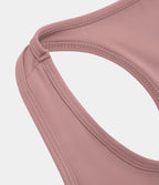 Softlyzero™ Plush Plus Débardeur Yoga Crop à Col U Plongeant Dos Nu Dos Nageur Découpé - UPF50+