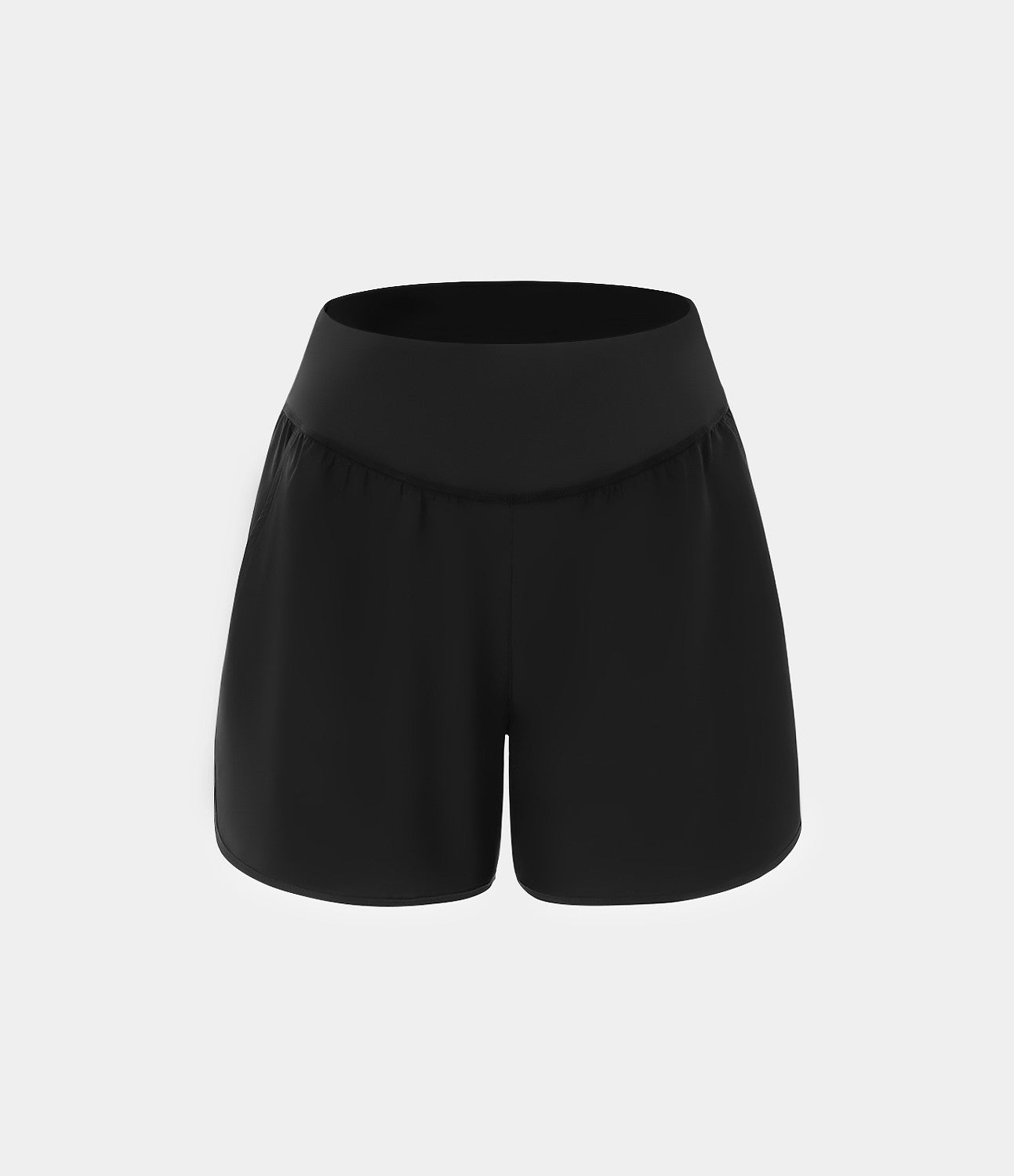 Breezeful™ Shorts 10cm Casual à Séchage Rapide Taille Haute et Poche Latérale